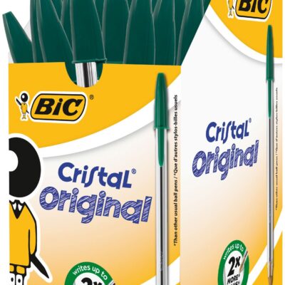 Bic Cristal Ballpen Med GR PK50