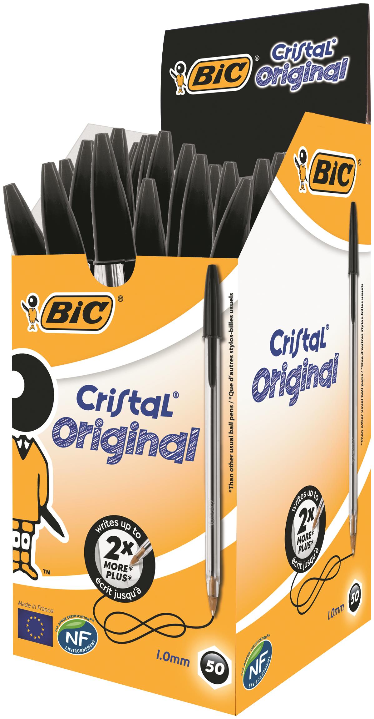 Bic Cristal Ballpen Med BK PK50