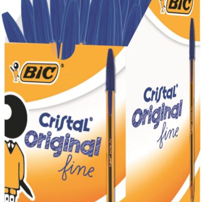 Bic Cristal Ball Pen Fine BL PK50
