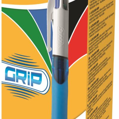 Bic 4 Colours Grip PK12