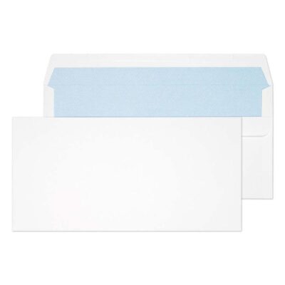 ValueX DL SS Wallet White 110gsm PK500