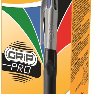 Bic 4 Colour Pro Grip PK12