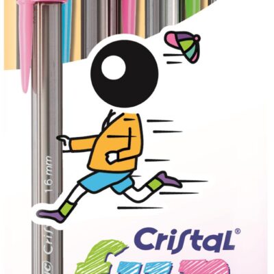 Bic CRISTAL FUN Assorted 1.6mm PK4