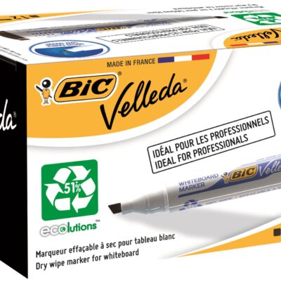 Bic Velleda Marker 1751 BK PK12