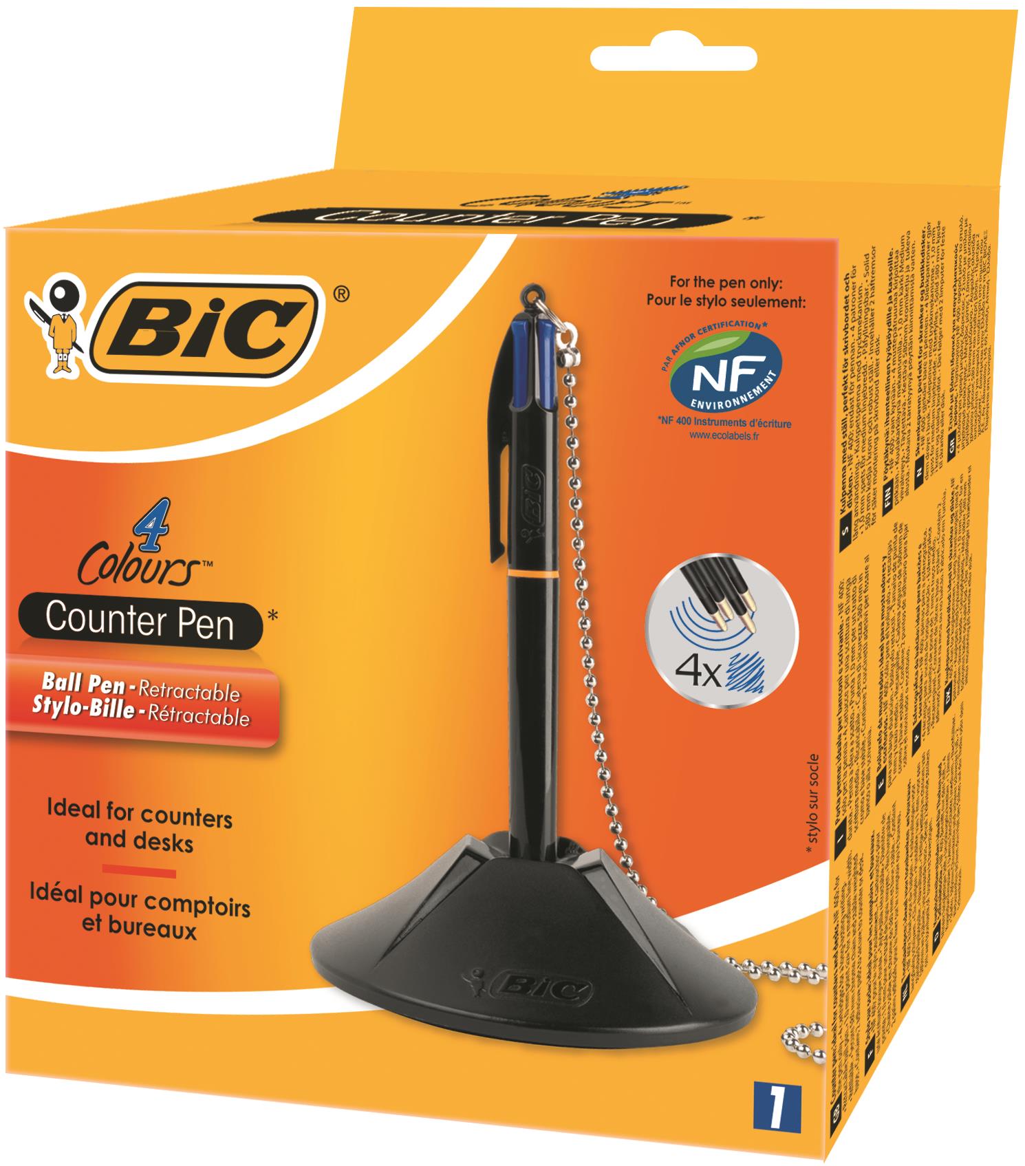 BIC 4 Colour Desk Pen