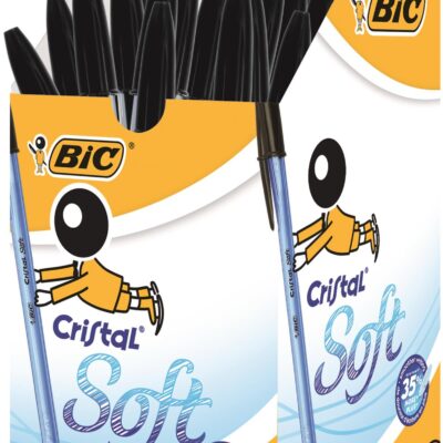 Bic Cristal Soft Ballpen BK PK50