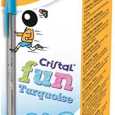 Bic Cristal FUN Turquiose 1.6mm PK20