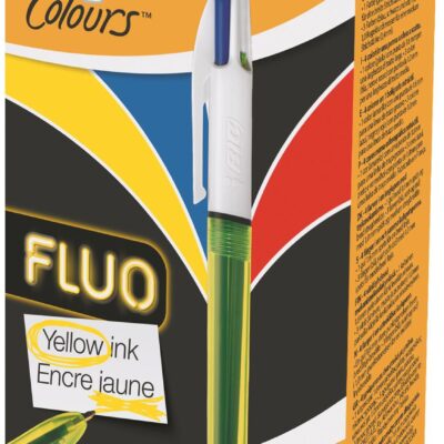 Bic 4 Colour Fluo PK12