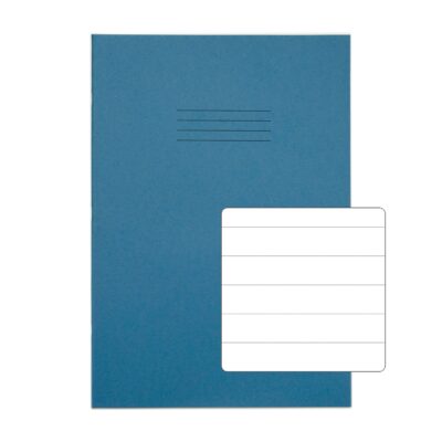 Rhino Ex Book A4 32P Ruled L BL PK100
