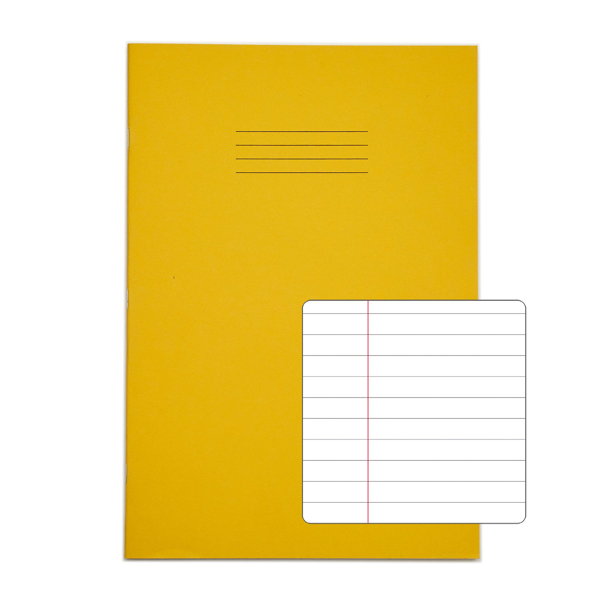 Rhino Ex Book A4 32P Ruled YL PK 100