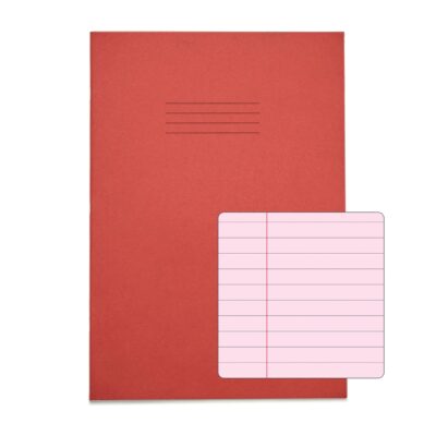 Rhino SP Ex Book A4 48P F8M RD PK10