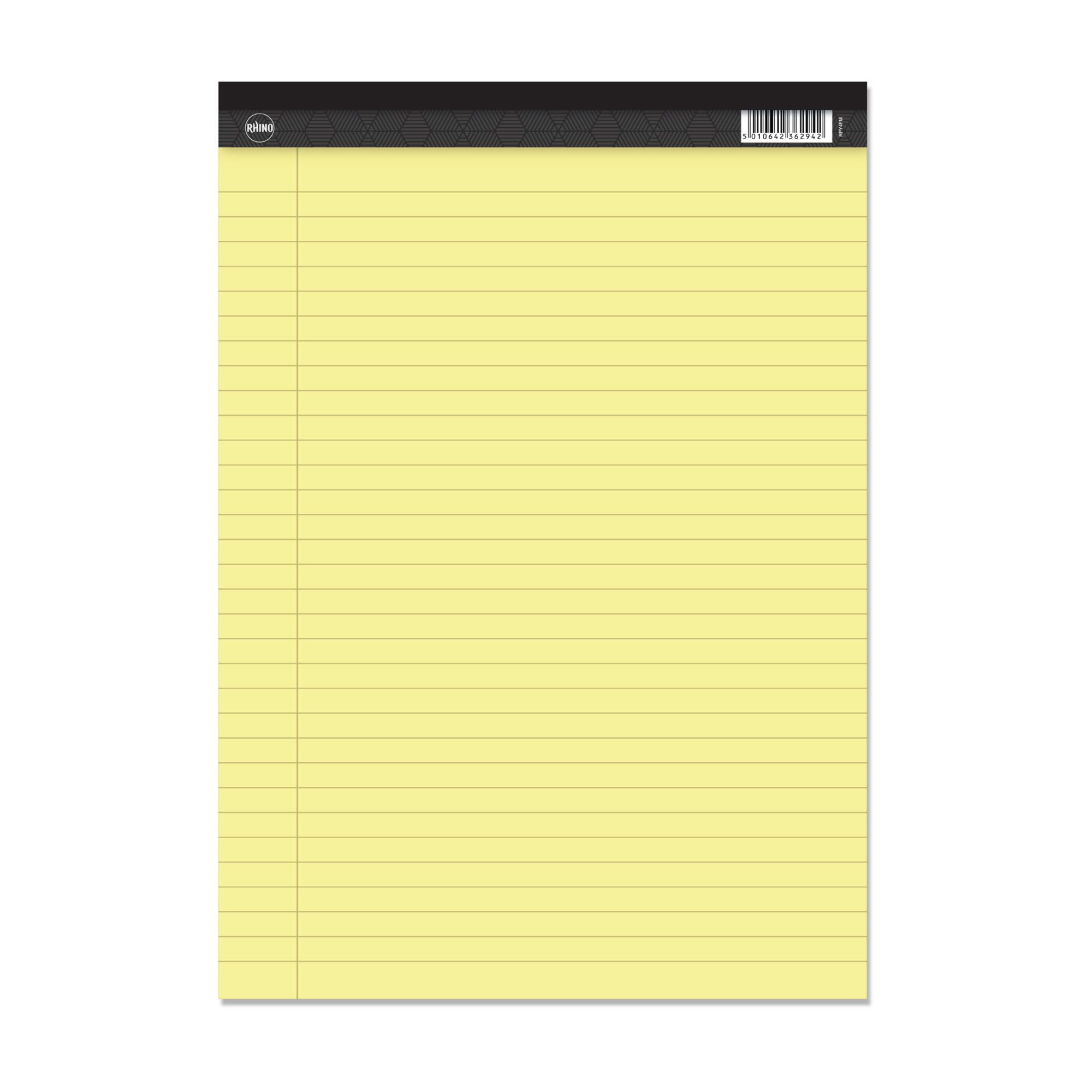 Rhino Perf Legal Pad A4 100P F8M PK10