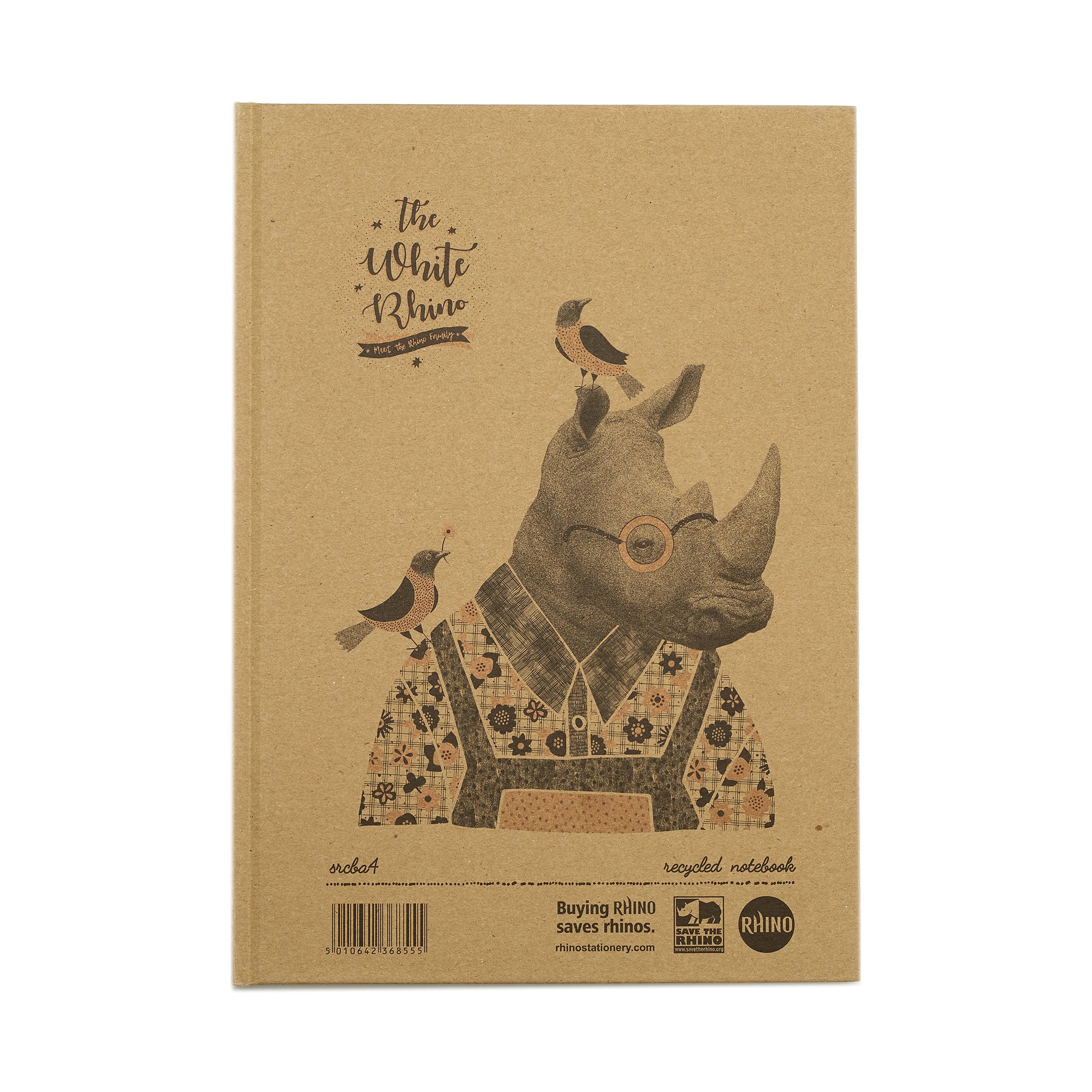 Save the Rhino Casebound NBook 160P PK5