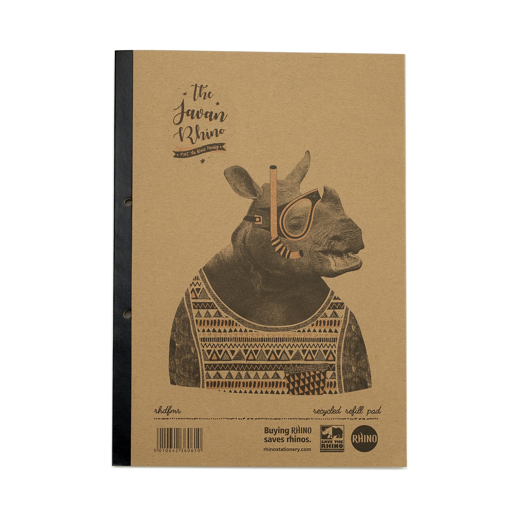 Rhino Recy Refill Pad A4 320P Rld PK3