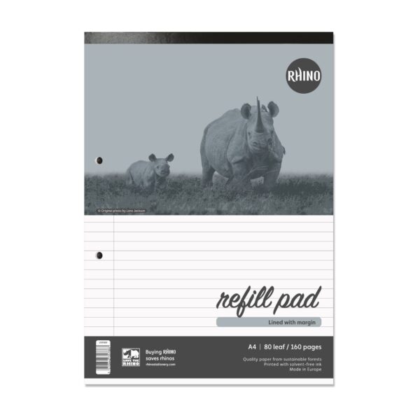 RHINO Refill Pad A4 160P F8M PK10