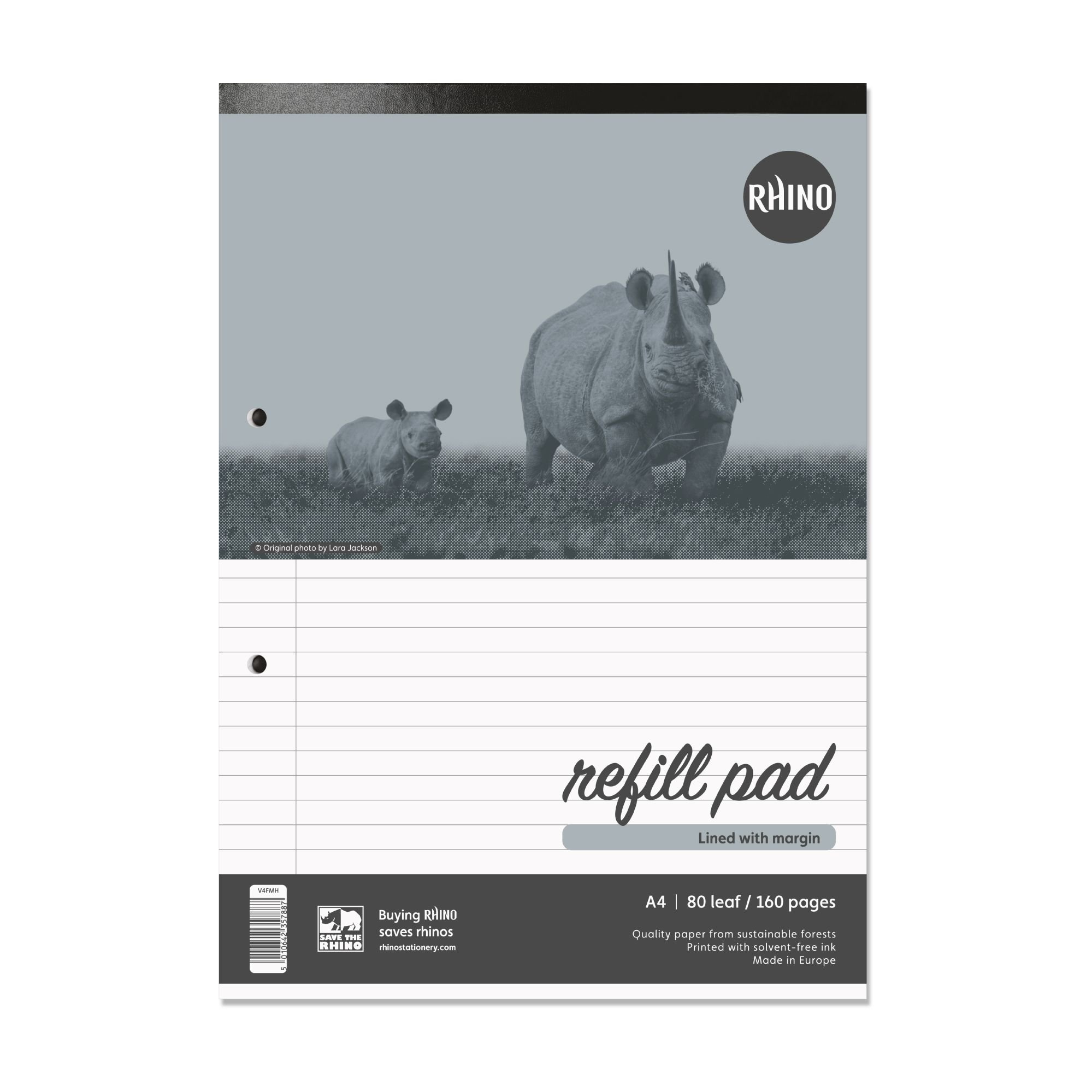 RHINO Refill Pad A4 160P F8M PK10