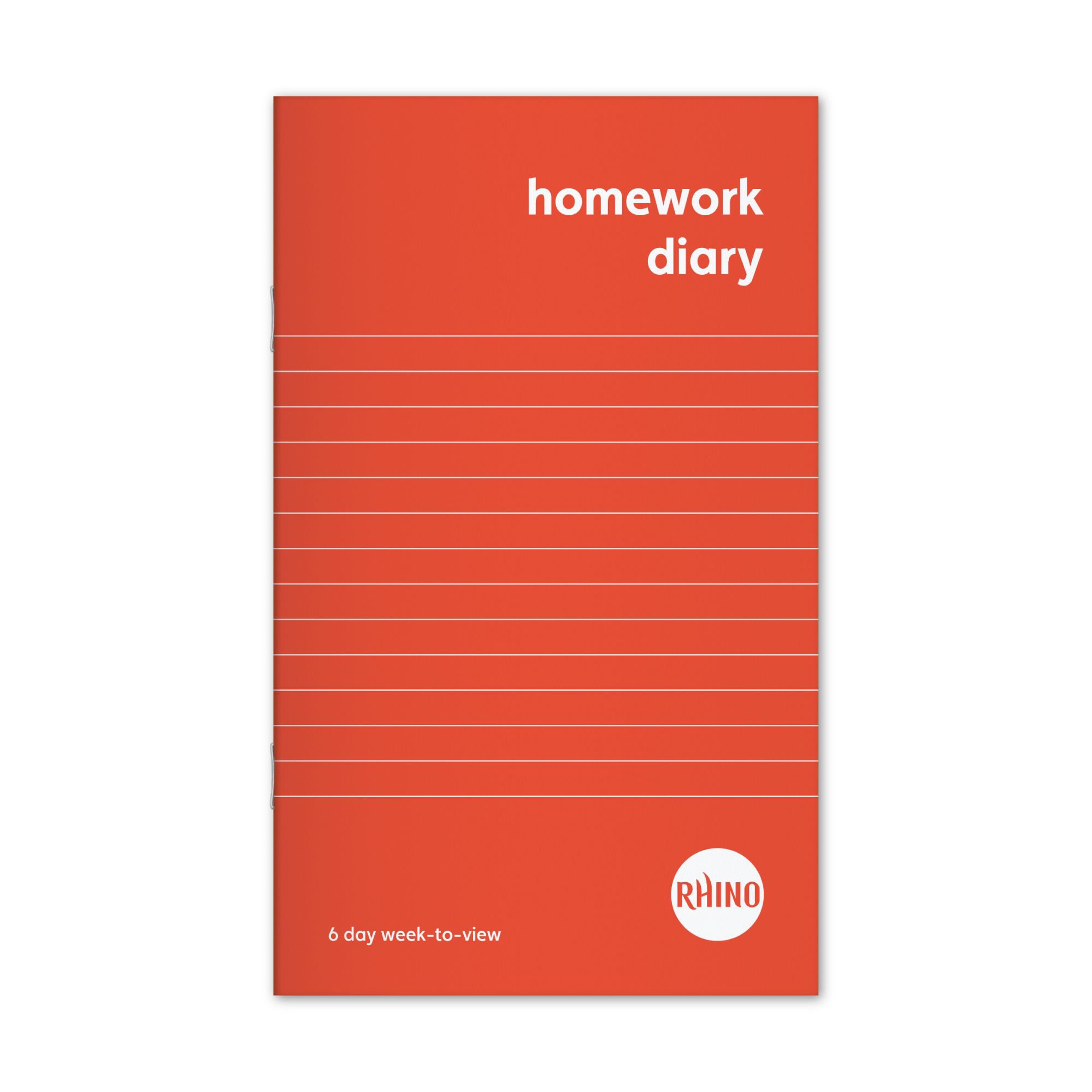 Rhino HomeW Diary A6+ 84P 6D Wk PK100
