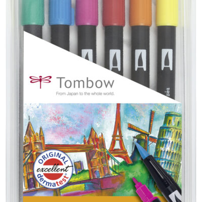 ABT Dual Brush Pen Drmatlgical PK6
