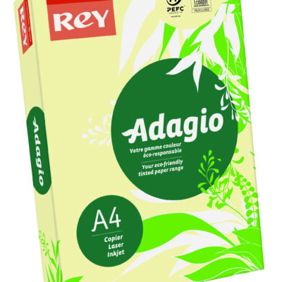Rey Adagio A4 160gsm Canary RM250