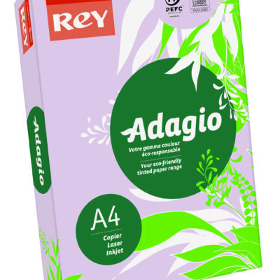 Rey Adagio A4 80gsm Lilac RM500