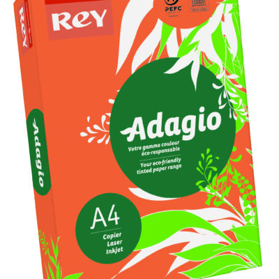 Rey Adagio A4 80gsm Deep Orange RM500