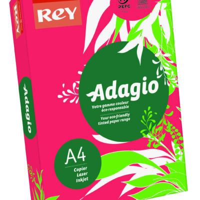 Rey Adagio A4 80gsm Deep Red RM500