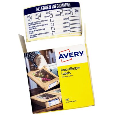 Avery Food Trace Label 98x40mm PK300