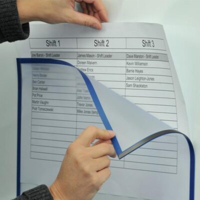 Magnetic Paper Holders A3 BL PK6
