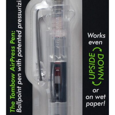 AirPress Pen Clear Barrel BK PK1