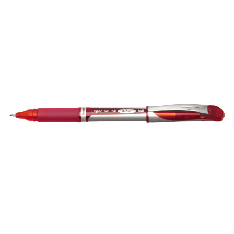 Energel XM Rball Fine Tip RD PK12