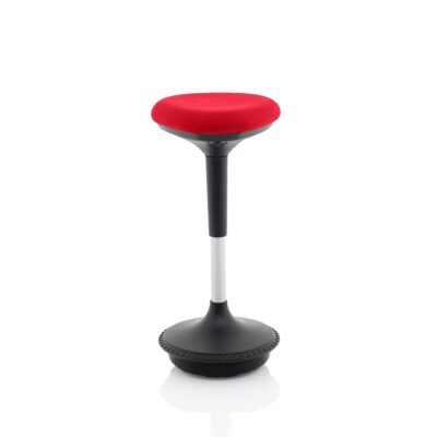 Sitall Deluxe Fab Seat Stool Red