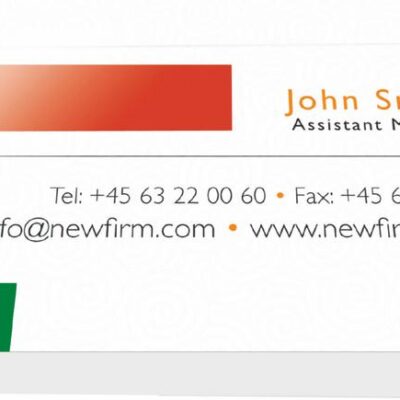 Business Card Pocket Short Side OpenPK10