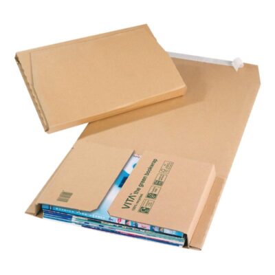 VITA Bookwrap 310x250x70mm Manilla PK25