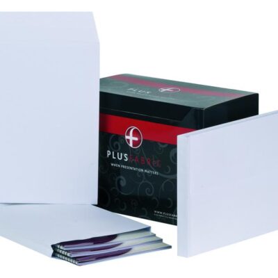Plus Fabric P&S Pln Gst C4 WT PK100