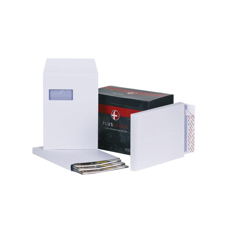 Plus Fabric P&S Wdw Gst C4 WT PK100