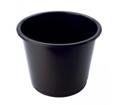 ValueX 14L Plastic Waste Bin Black
