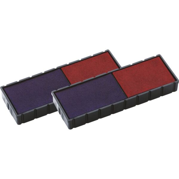 Colop E/12/2 Rep Pads Blue/Red PK2