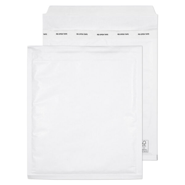 Padded Bubble P&S WT 260x220 PK100