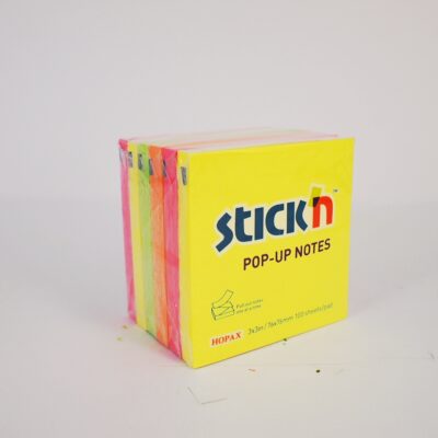 ValX Stickn Neon Asst Neon Z Notes PK6