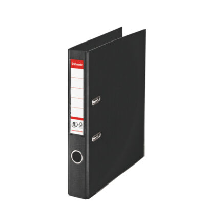 No1 Power Lever Arch PP A4 50mm BK PK10