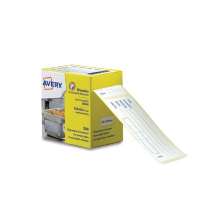 Avery Allergen Labels 98x40mm PK300