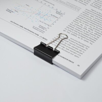 ValueX Foldback Clip 32mm Black PK10
