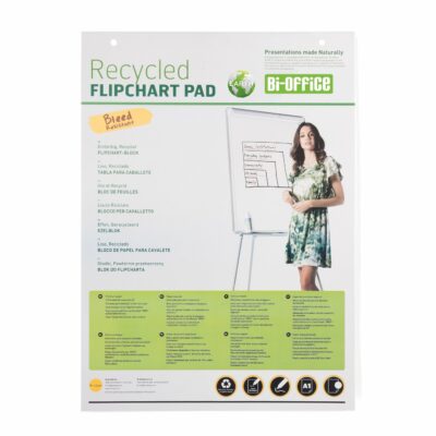 Earth Flipchrt Pd 40 shts 55 GSM Pack 5