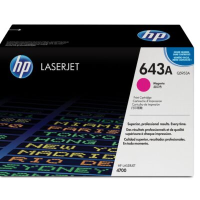 HP Q5953A COLOUR LJET 4700 MAGENTA TONER