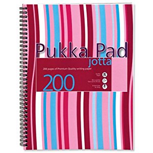 Pukka Jotta Wire A4 Poly Cover Asst PK3