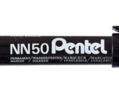 NN50 Perm Marker Bullet Tip BK PK12