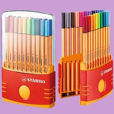 Point 88 Pen Finelinr 0.4 Astd PK20