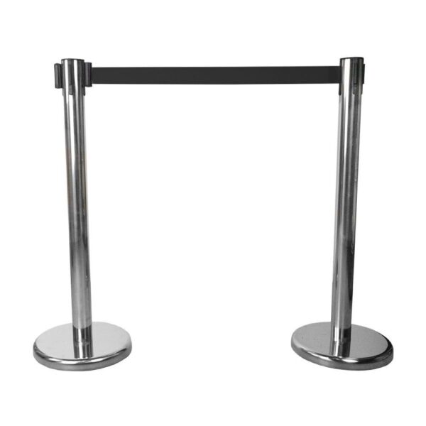 Retractable 2M Post Chr with BK Tape