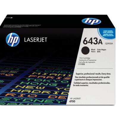 HP Q5950A COLOUR LJET 4700 BLACK TONER