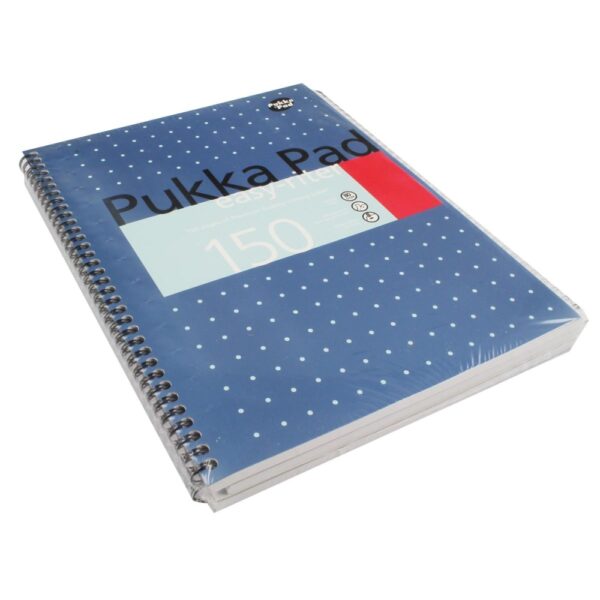 Pukka Easy-Riter Metallic A4 Pad PK3